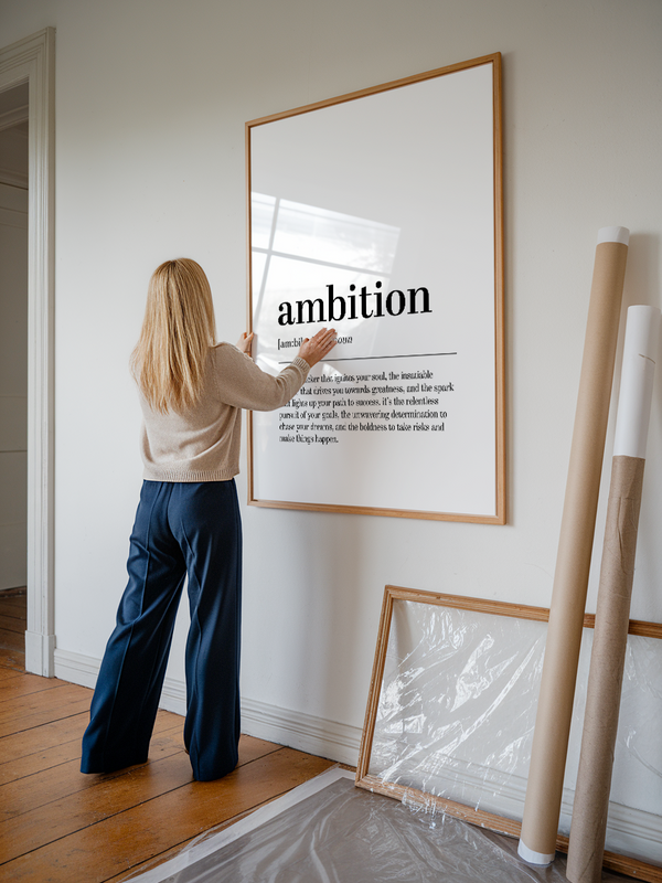 Ambition Definition Poster
