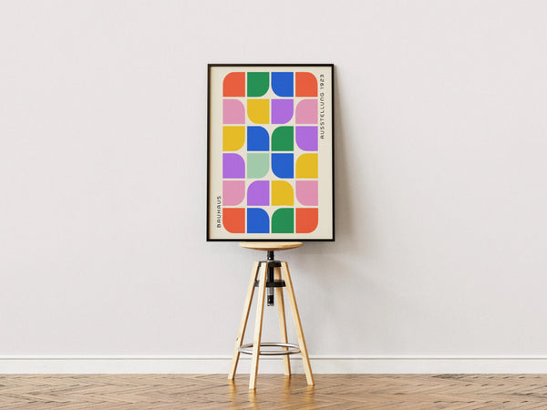 Bauhaus Wall Austellung Ellens Shop