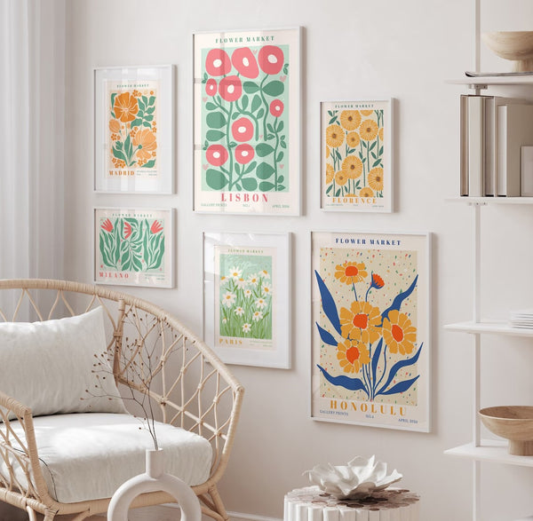 Plakater med blomster & blomsterplakater