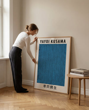 Blue Carpet - Yayoi Kusama Plakat