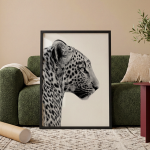 Elegant Leopard Poster