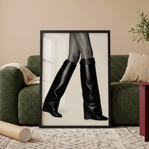 Luxury Boots Poster