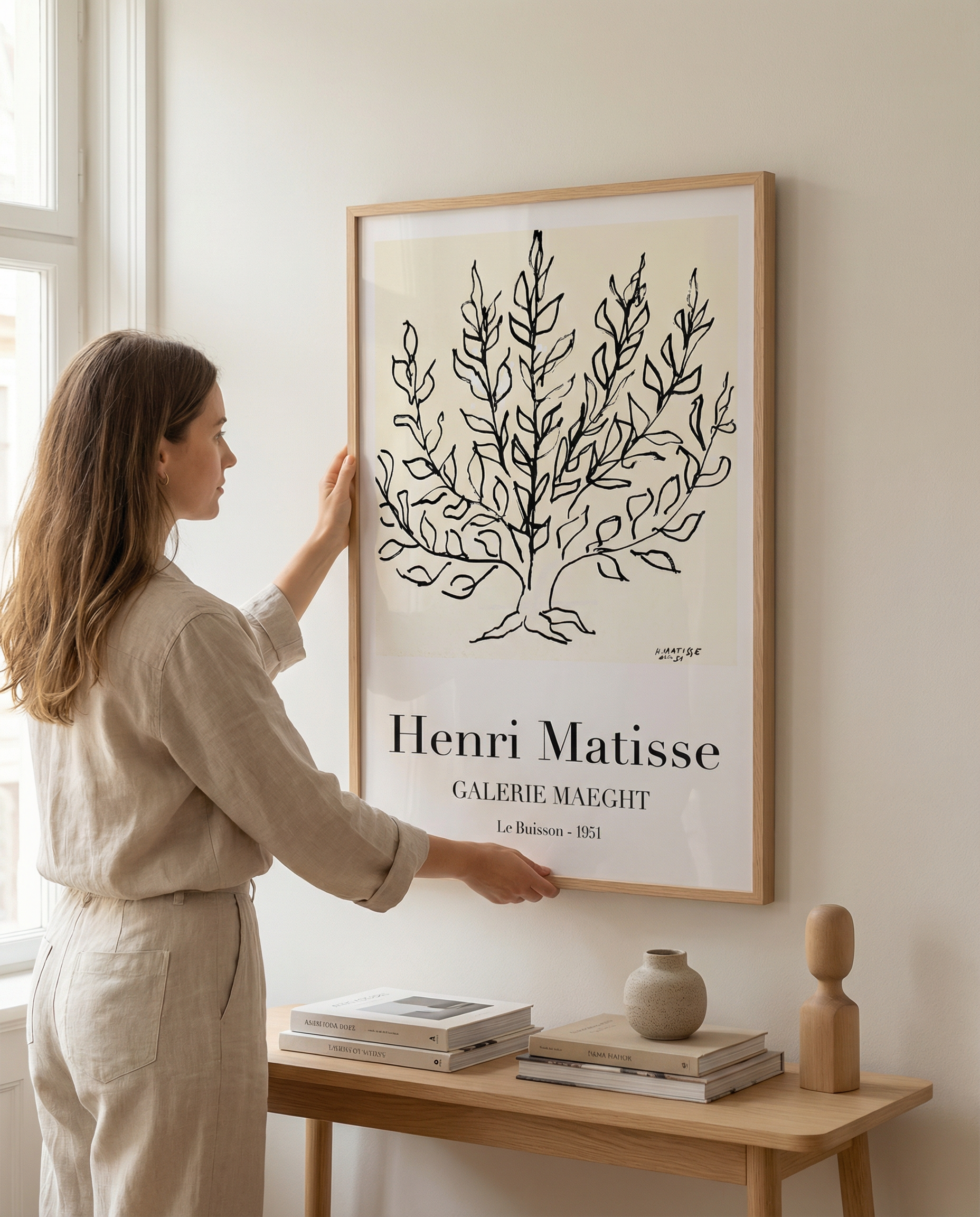Matisse Galerie Maeght - Poster in Beautiful Design Matisse Galerie Maeght - Poster in Beautiful Design