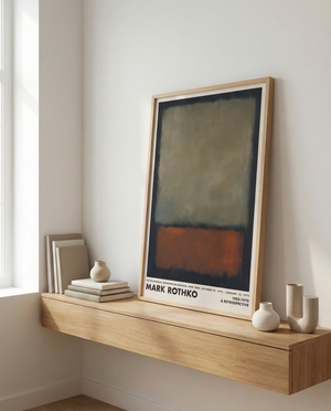 No.292 – Mark Rothko Plakat er et fremragende eksempel på Rothkos evne til at skabe følelser gennem farver. 