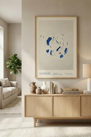 Abstract Monde Plakat – Minimalistisk & moderne kunst | Fra 99,-