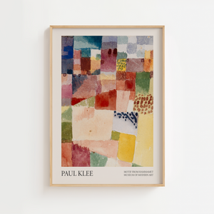 Plakaten fra Museum of Modern Art har et klassisk udstillingsdesign