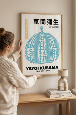 Pumpkin forever Blue Plakat