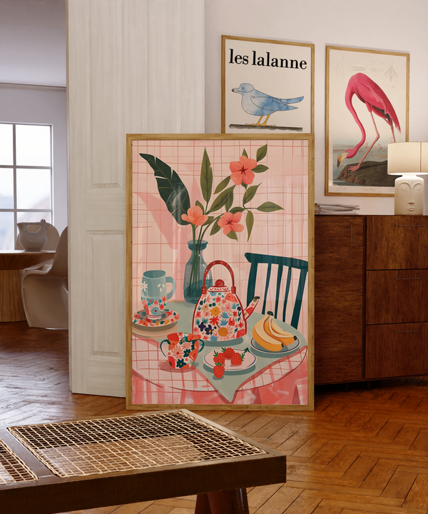 Pink Breakfast Poster 