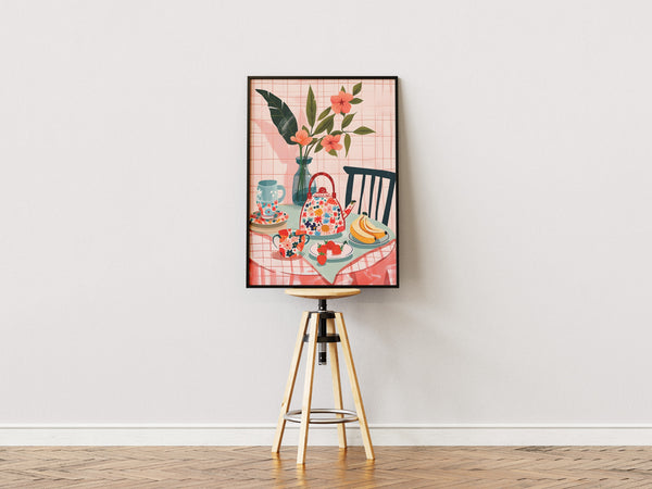 Pink Breakfast Poster 