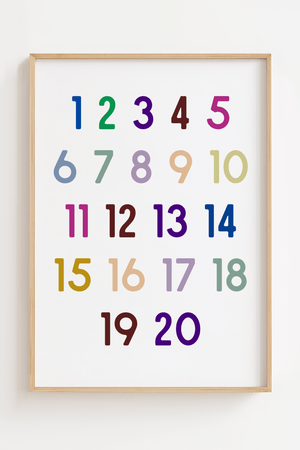 1-20 Tal Plakat