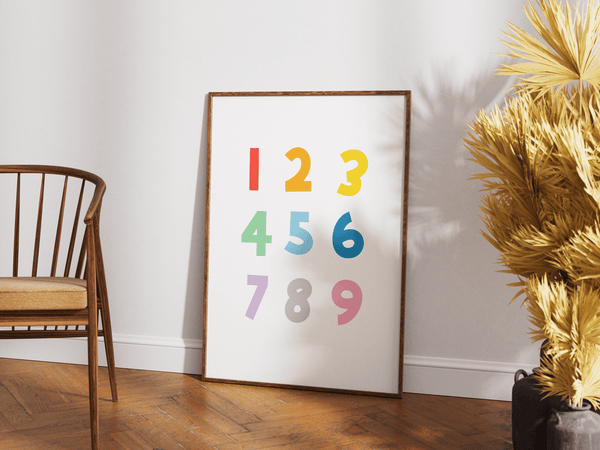 "1-9" Tal Plakat