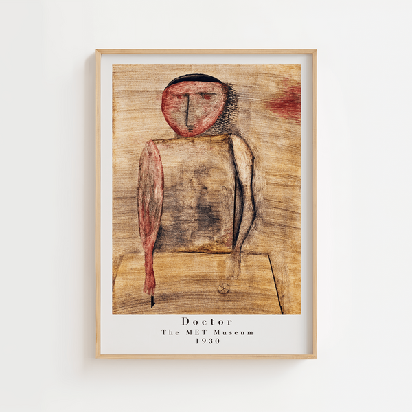Doctor Paul Klee Poster 