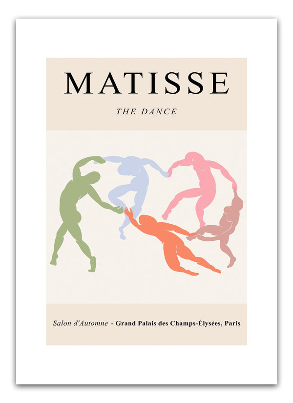 Colorful The Dance - Matisse Poster