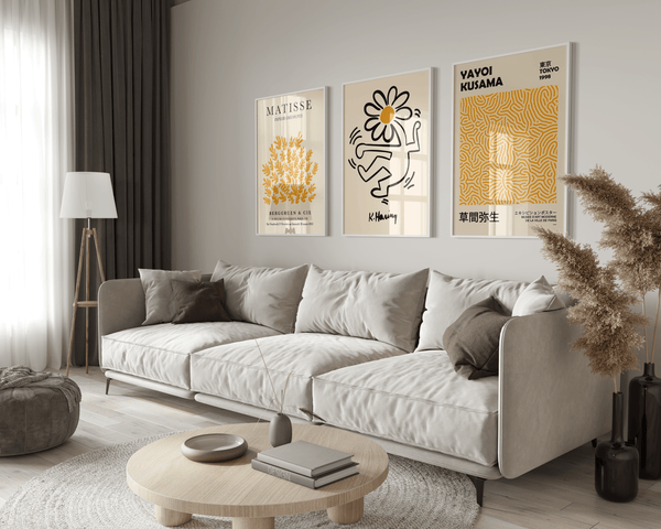 Gul Matisse Plakat | "Yellow Papiers Decoupes" Poster 