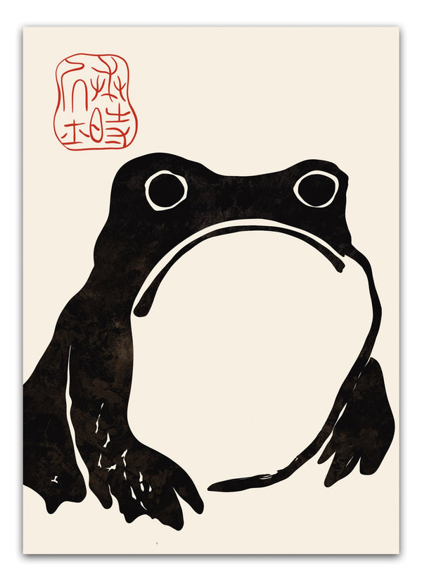 Japansk Frø Plakat