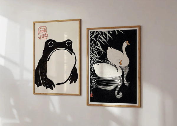 Japansk Frø Plakat