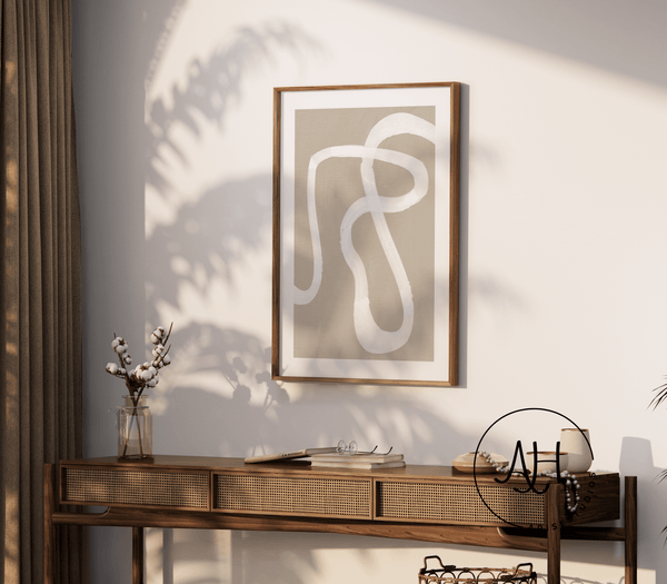 Just a Line Poster 