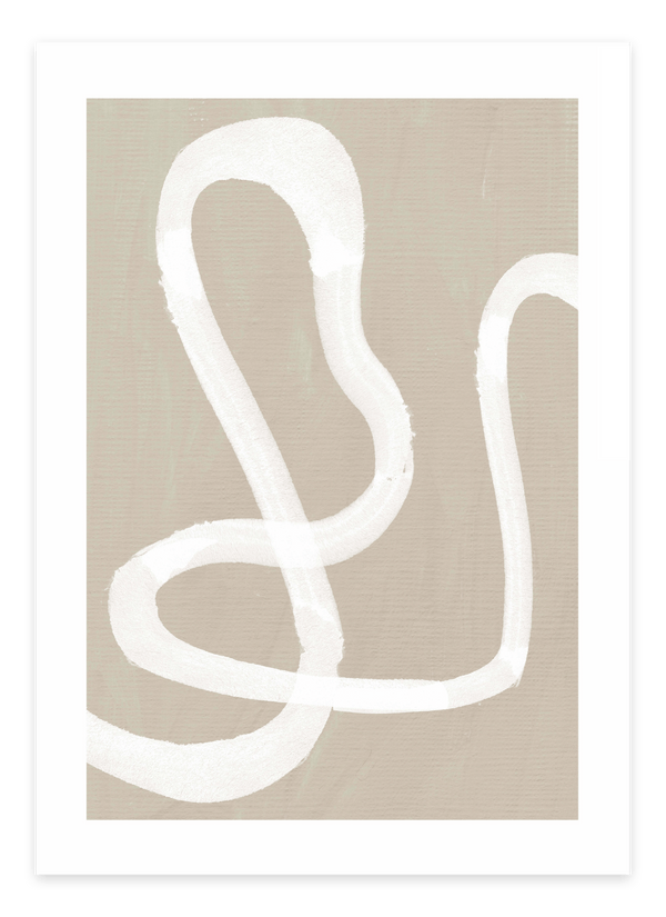 Just a Line Poster 
