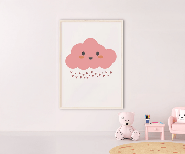 Love Cloud Children's Poster