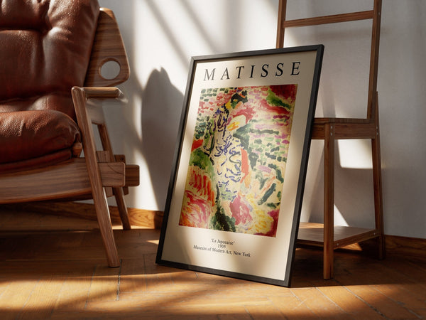 The Japanese Woman - Matisse Poster 