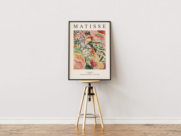 The Japanese Woman - Matisse Poster 