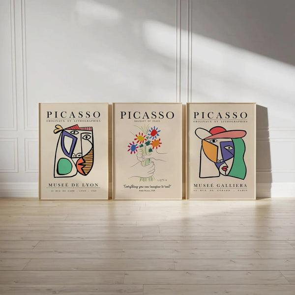Museé De Lyon - Picasso Plakat