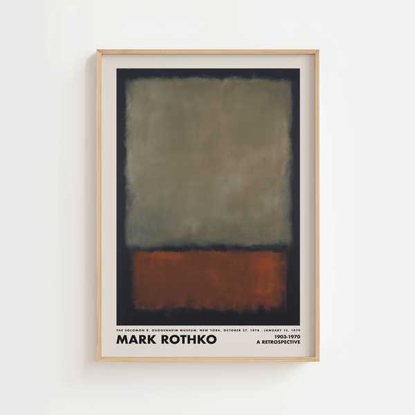 No.292 - Mark Rothko Poster 