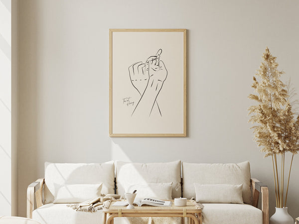 The Art Of Living Poster 