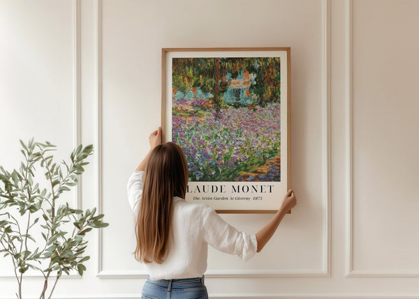 The Artist Garden - Claude Monet Poster