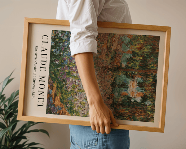 The Artist Garden - Claude Monet Poster