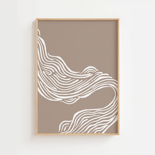White Waves Plakat