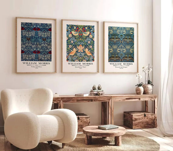 William Morris - Tulip & Rose Plakat