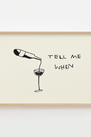 Tell me when wine posters